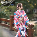 浴衣 レディース ピンク 桜 花柄 8点セット フリーサイズ 婦人 レディース浴衣 ポリエステル浴衣 簡単着付 浴衣 yukata ゆかた 浴衣セット 女性ゆか...