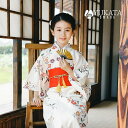 浴衣 子供 桜 花柄 浴衣 ワンピース 2024新品 3点セット ゆかた 腰ひも 足袋 女の子 ベージュ 黄色 イエロー 90 100 110 120 130 ...