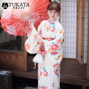 浴衣 花柄 セット 大人 着物 きれいめ 女性向き レディース 5点セット 小紋 ベージュ 夏祭り 可愛い 花火大会 撮影用 yukata レトロモダン 10代...