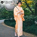 浴衣 花柄 3点セット セット 着物 オレンジ きれいめ 橙色 腰ひも 花火大会 レディース 中学生 高校生 大学生 ゆかた 夏祭り デート おしゃれ レディー...