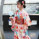浴衣 子供 花柄 浴衣セット 女の子 キッズ浴衣 着物セット 8点セット 浴衣 腰ひも 帯 足袋 髪飾り 肌襦袢 下駄 巾着袋 子ども 女児 キッズ 子供浴衣 子供服 夏祭り 花火大会 夏祭り ジュニア 夏 花火大会 お祭り 七五三 花見 文化祭り 部屋着【D MADE】