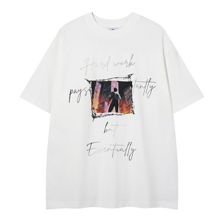 乐天商城 - ヴィンテージ風 ダンス衣装 半袖tシャツ メンズ ヒップホップ 大人 アメカジ tシャツ ウォッシュ加工 練習着 アメカジ街着に 個性派オーバーサイズ ストリート系 白 黒