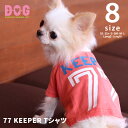 【OUTLET】【アウトレット】ドッグウェア D・O・G 春夏 スポーティ カジュアル 77KEEPER Tシャツ