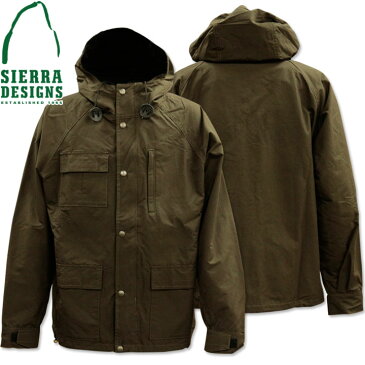 SIERRA DESIGNS シエラデザインズ SHORT PARKA ショートパーカー 8001 Olive Drab/Black