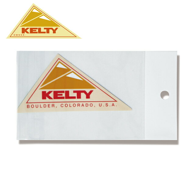 KELTY ケルティ LOGO STICKER S 2018100 ステ