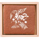 長 堂 絵柄入りカステーラ(桐箱入) TKS-25K 食料品 和菓子 カステラ
