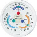 エンペックス 快適モニター CMー6381 室内装飾品 温湿度計 壁掛け温湿度計