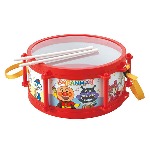 商品説明全ての楽器類をドラムの中に収納できるのでお片付けにも便利です。アンパンマンと仲間たちと一緒に演奏を楽しめるかわいいデザインです。●ドラム×1、ばち×2、マラカス×2、カスタネット×1、ホイッスル×1、タンバリン×1●対象年齢:3歳~●製造元:株式会社アガツマITEM INFORMATIONJAN4971404323322
