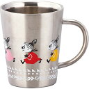 ムーミン 二重マグ MM6005‐856 金属洋食器 金属カップ ステンマグ