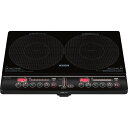 ヤマゼン 2口IH調理器 YEM-1456 80065 電化製品 電化製品調理機器 その他大型調理器