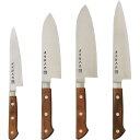 濃州孫六作 料理包丁4本セット 150R 金属洋食器 台所刃物 洋包丁セット
