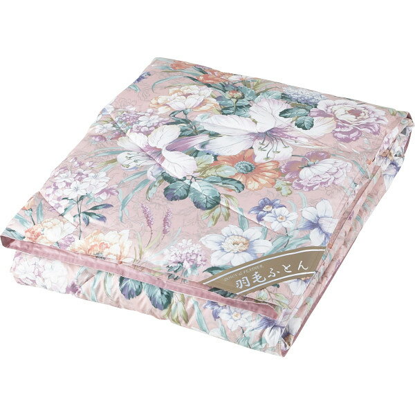 ダウン50%入り 日本製羽毛肌掛けふとん CUF-1520 寝装品 布団・ケット 羽毛布団