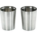 サーモ 二重ペアロックカップ THM‐052AW 金属洋食器 金属カップ