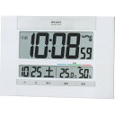 セイコー 掛置兼用デジタル時計 SQ429W 室内装飾品 置き時計 目覚し重視時計