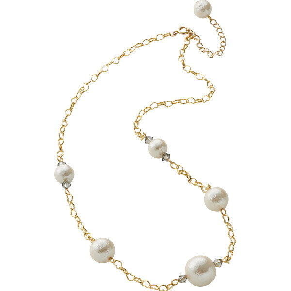 アトリエエトラ コットンパールネックレス CTP-020K 装身具 アクセサリー ネックレス