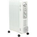 DBK オイルヒーター1000ワット DRC1009WS 電化製品 電化製品季節機器 電気ストーブ