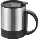 ハイテク フタ付ステンレスマグ HM-09 金属洋食器 金属カップ ステン二重マグ