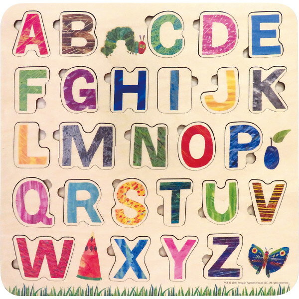 はらぺこあおむし アルファベットパズル ベビー・子供用品 子供用品 知育玩具