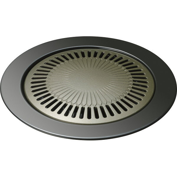 味覚探訪(韓国編)丸型焼肉プレート(33.5cm) RB-2870 鍋ケトルフライパン 鉄板調理器 焼肉鉄板