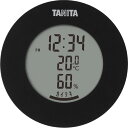 タニタ デジタル温湿度計 TT585BK 室内装飾品 温湿度計 卓上温湿度計
