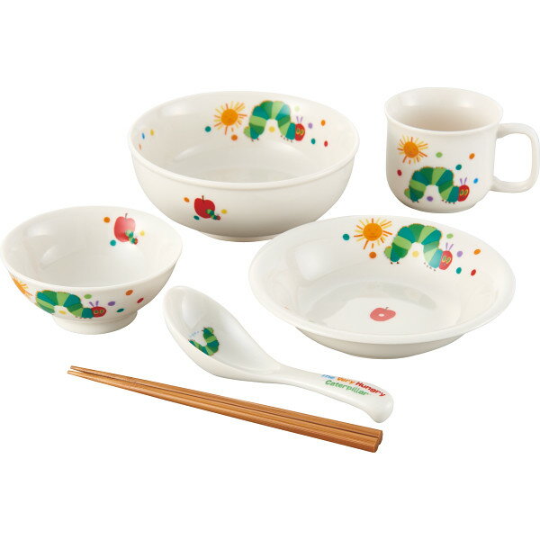 はらぺこあおむし キッズ6ピースセット 807764 ベビー・子供用品 ベビー用品 ベビー食器