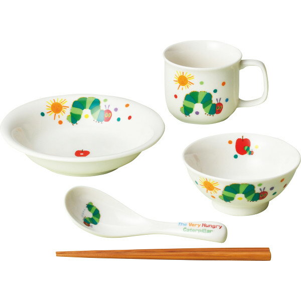 はらぺこあおむし キッズAセット 807766 ベビー・子供用品 ベビー用品 ベビー食器
