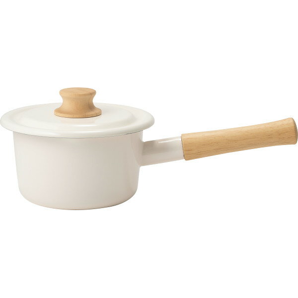 コットン ミルクパン(14cm) CTNー14M.W 鍋ケトルフライパン ホーロー鍋 片手鍋