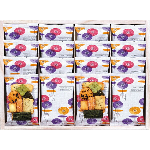 えくぼ屋 ぐるめ探訪(16袋) GT-20 食料品 和菓子 おかき・あられ えくぼ屋 ぐるめ探訪(16袋) GT-20 食料品 和菓子 おかき・あられ