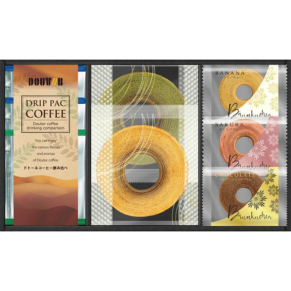 【送料無料】 ドトールコーヒー&スイーツバラエティ FADH-CJY 食料品 洋菓子 多品種セット d-park-10303426 Drink&Dream「D-Park」楽天市場店 パッケージ画像