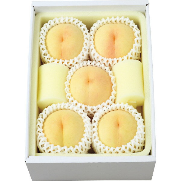 【お中元対応】 【送料無料】 岡山県産 岡山白桃(1.5kg) 食料品 産直農産 桃 d-park-10313059 Drink&Dream「D-Park」楽天市場店 パッケージ画像