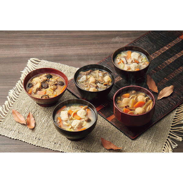 【お歳暮 お年賀】 【送料無料】 NK ご当地鍋セット(5食) 食料品 肉加工品 多品種セット