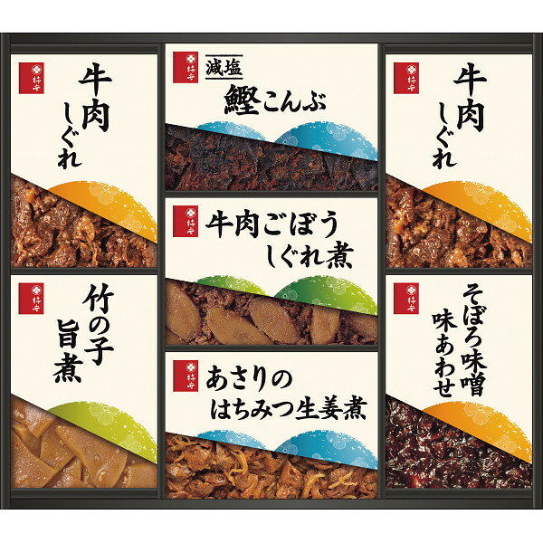 【お歳暮 お年賀】 【送料無料】 柿安 料亭しぐれ煮詰合せ SW50 食料品 珍味・漬物