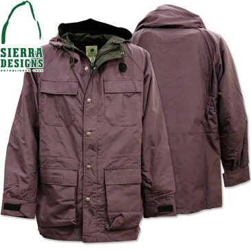 SIERRA DESIGNS シエラデザインズ MOUNTAIN PARKA マウンテンパーカー 7910 Purple/Black