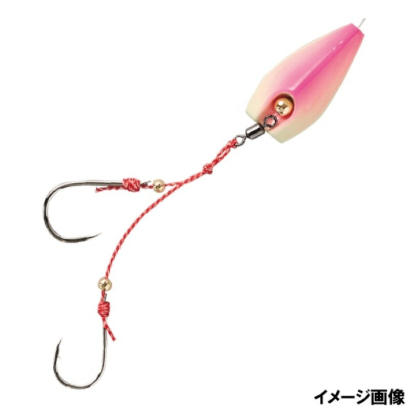 無双真鯛 貫撃遊動テンヤ SE105 20号 3.ピンクグロー メール便