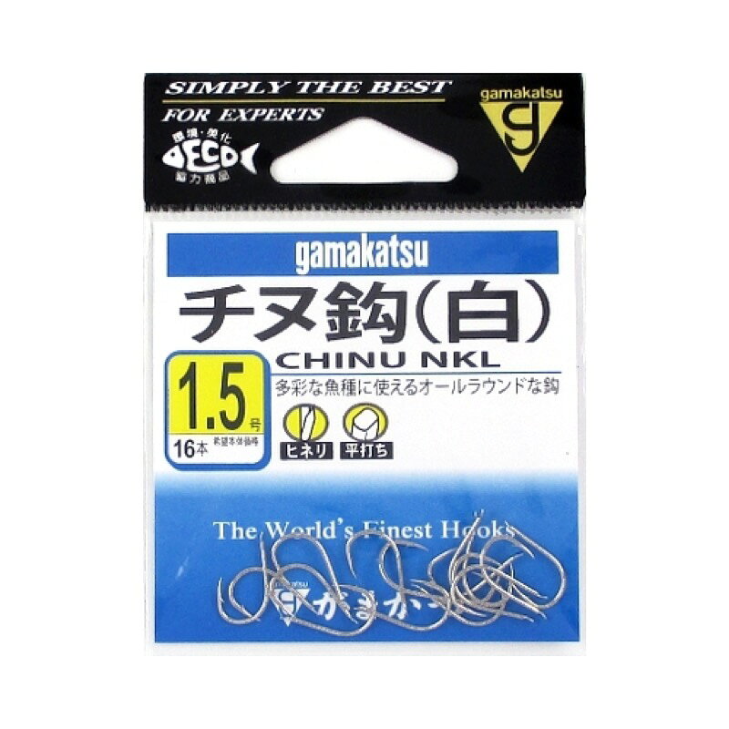 がまかつ チヌ 1.5号 白 メール便