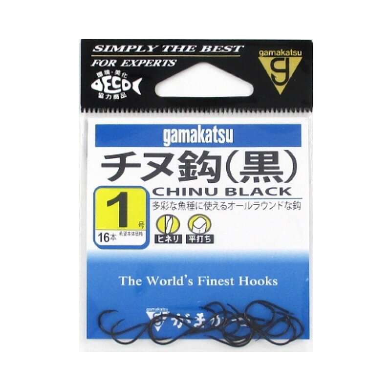 Rakuten - がまかつ チヌ 1号 黒 メール便
