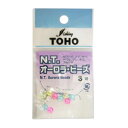 東邦産業(TOHO,inc.) オーロラビーズ 混色 3号 メール便