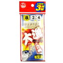 タカミヤ(TAKAMIYA) 大漁サビキ JI-104 針8号-ハリス2号 白スキン メール便