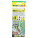 ヤマリア(YAMARIA) アジビシ仕掛(銀針仕様) ABRN3B ナイロン 針11号-ハリス3号 メール便