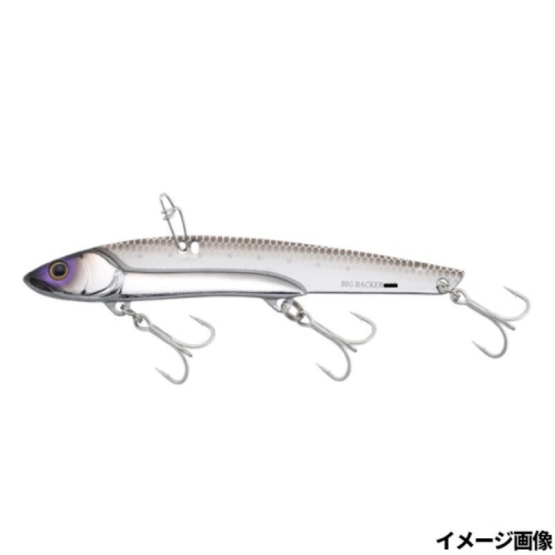 ジャッカル(JACKALL) ビッグバッカー 128 超UVシルバー メール便