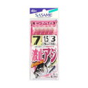 ささめ針(SASAME) 波止アジ ピンクベイト S-863 針7号-ハリス1.5号 メール便