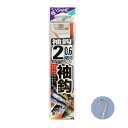 ささめ針(SASAME) 袖鈎 AA401 針2号-ハリス0.6号 金 メール便