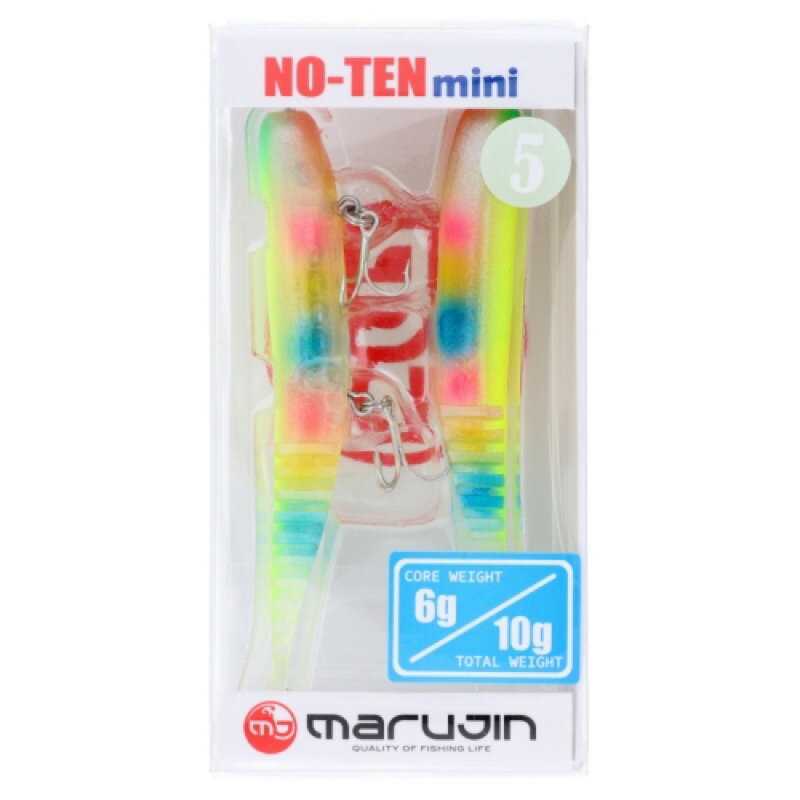 樂天商城 - マルジン ノーテン ミニ5 NO-TEN mini CORE&WORM #46 CC キャンディクリア メール便