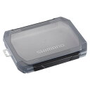 シマノ(SHIMANO) ルアーケースワイド 6仕切板タイプ スモーク CS-222X