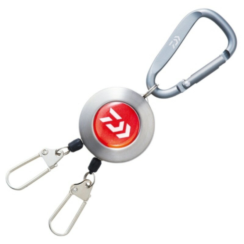 ダイワ(Daiwa) カラビナオンリール ダブル800 レッド メール便