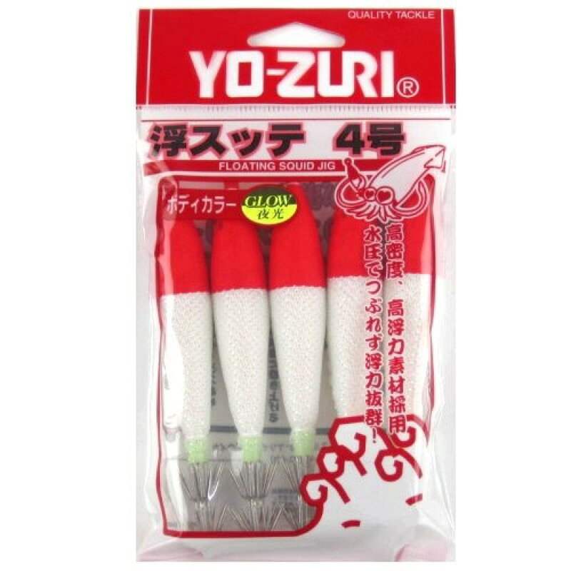 樂天商城 - デュエル(DUEL) 浮スッテカン布巻 5本入 4.0号 LA1 メール便