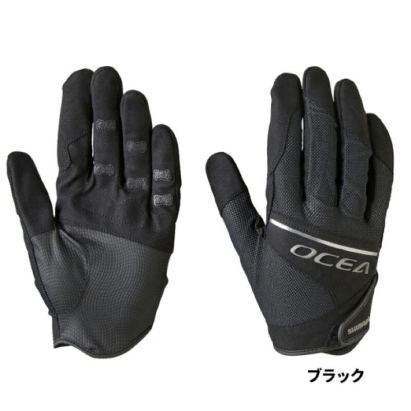 シマノ(SHIMANO) オシア ベーシック グローブ XL ブラック GL-003V メール便