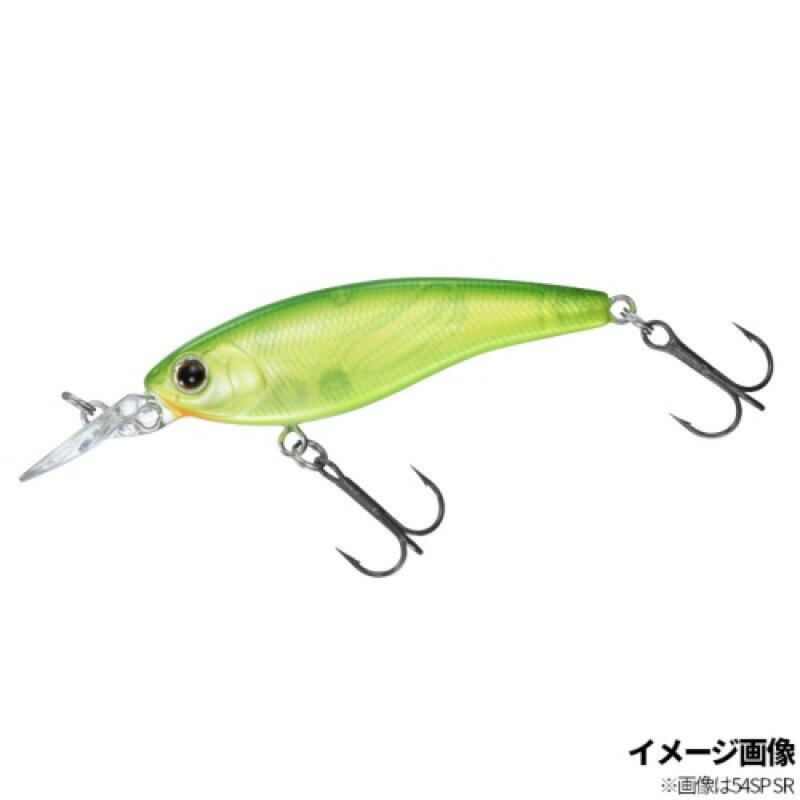 ダイワ(Daiwa) スティーズ サイレントシャッド 54SP MR 赤羽ライム メール便