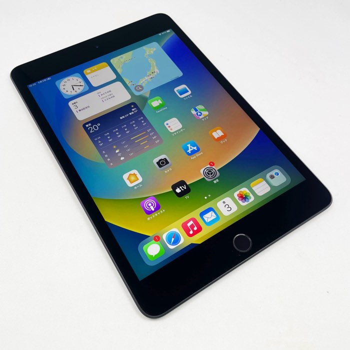 新古品 iPad mini（第5世代） Wi-Fi+Cellular 本体 SIMフリー 256GB 7.9インチ Neural Engine搭載 Apple Pencilに対応 スタイラスペン特典