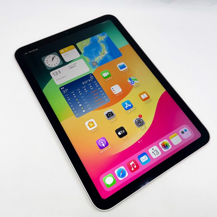 iPad mini（第6世代） Wi-Fi 本体 64GB 8.3インチ USB-Cコネクタ オールスクリーン Touch ID Apple Pencil（USBC）対応 スタイラスペン特典